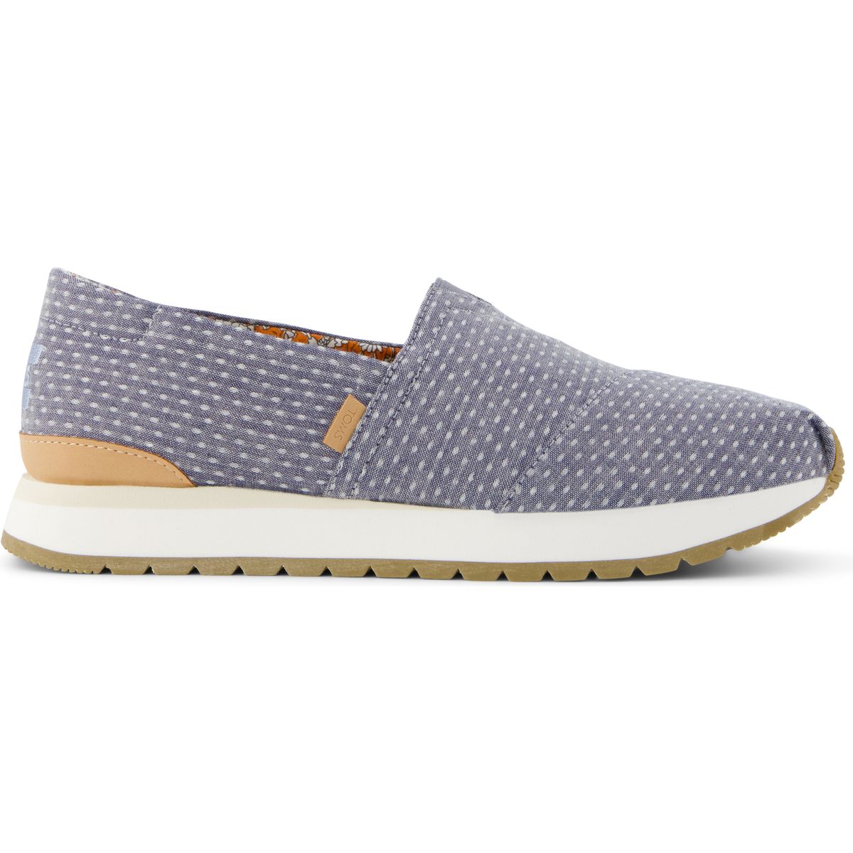 Toms Resident Plus niagara mist chambray dot 35.5 10023137-35.5