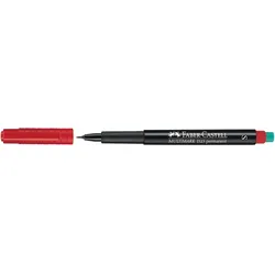 FABER-CASTELL Faber Castell Marker Multimark permanent S 0,4 mm rot