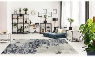 MDA Rugs Napoli Collection Beige/Grey Area Rug