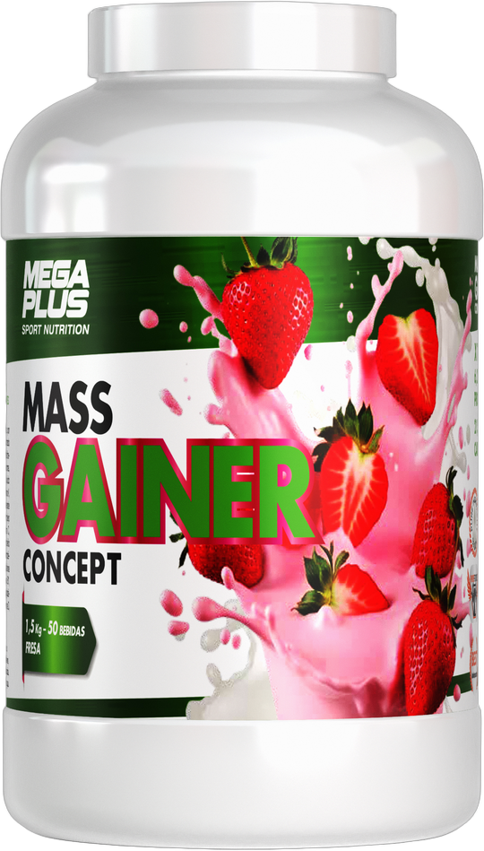 Mega plus mass gainer concept fresa 1,5kg.