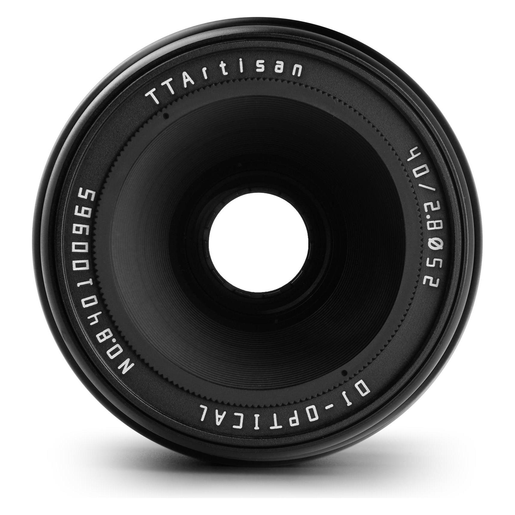 TTArtisan Festbrennweite 40 mm F/2.8 (Sony E, APS-C / DX) (A32B-E)
