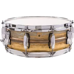 Ludwig LB454R Raw Brass Phonic 14" x 5" - Snare Drum