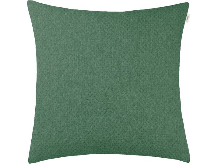 Dekokissen ESPRIT Harp Structure Gr. 2, grün (flaschengrün, grün, grasgrün, unifarben), B:60cm L:60cm, Polyester, Dekokissen_Sitzkissen_Kissenhüllen, Dekokissen