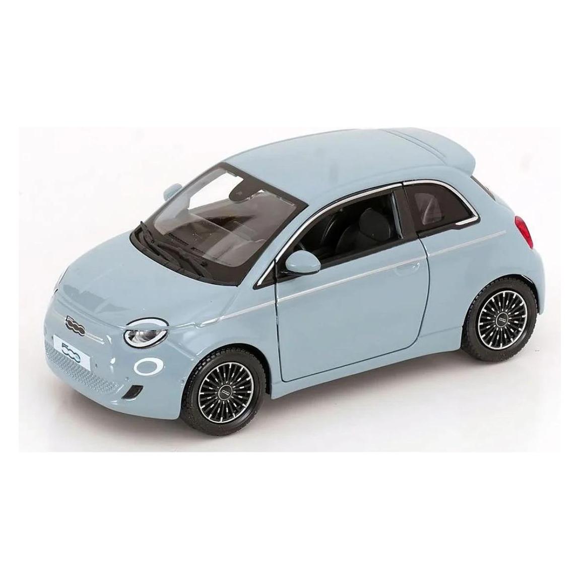 Bburago Fiat 500e 1/24 blau (18-21110BL)