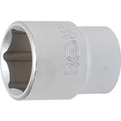 BGS Steckschlüssel-Einsatz Sechskant Antrieb Innenvierkant 20 mm (3/4") SW 33 mm - 3433
