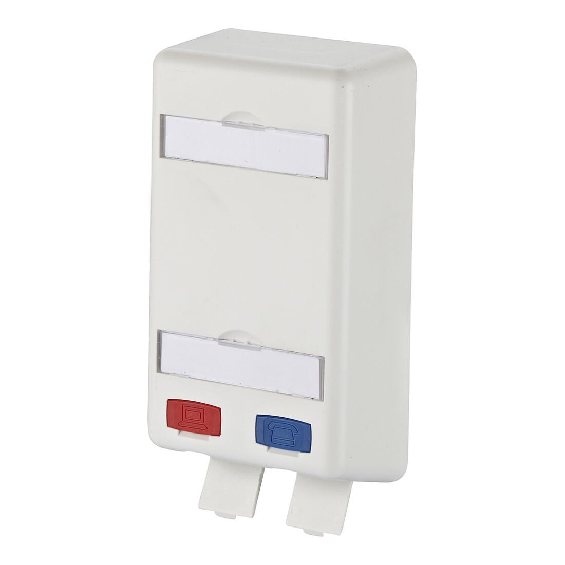 BTR NETCOM Anschlussdose E-DAT modul 2x8(8) 1309150102-E ; Metz Connect)