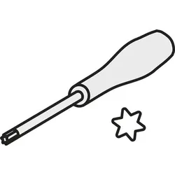 Torx-Schraubendreher ISO SDR T20P Bruttogewicht 85g PRAMET