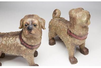 Orchard Creek Designs Resin Dog Figurine, Black