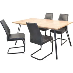 möbel direkt online Tischgruppe- 5teilig Cora