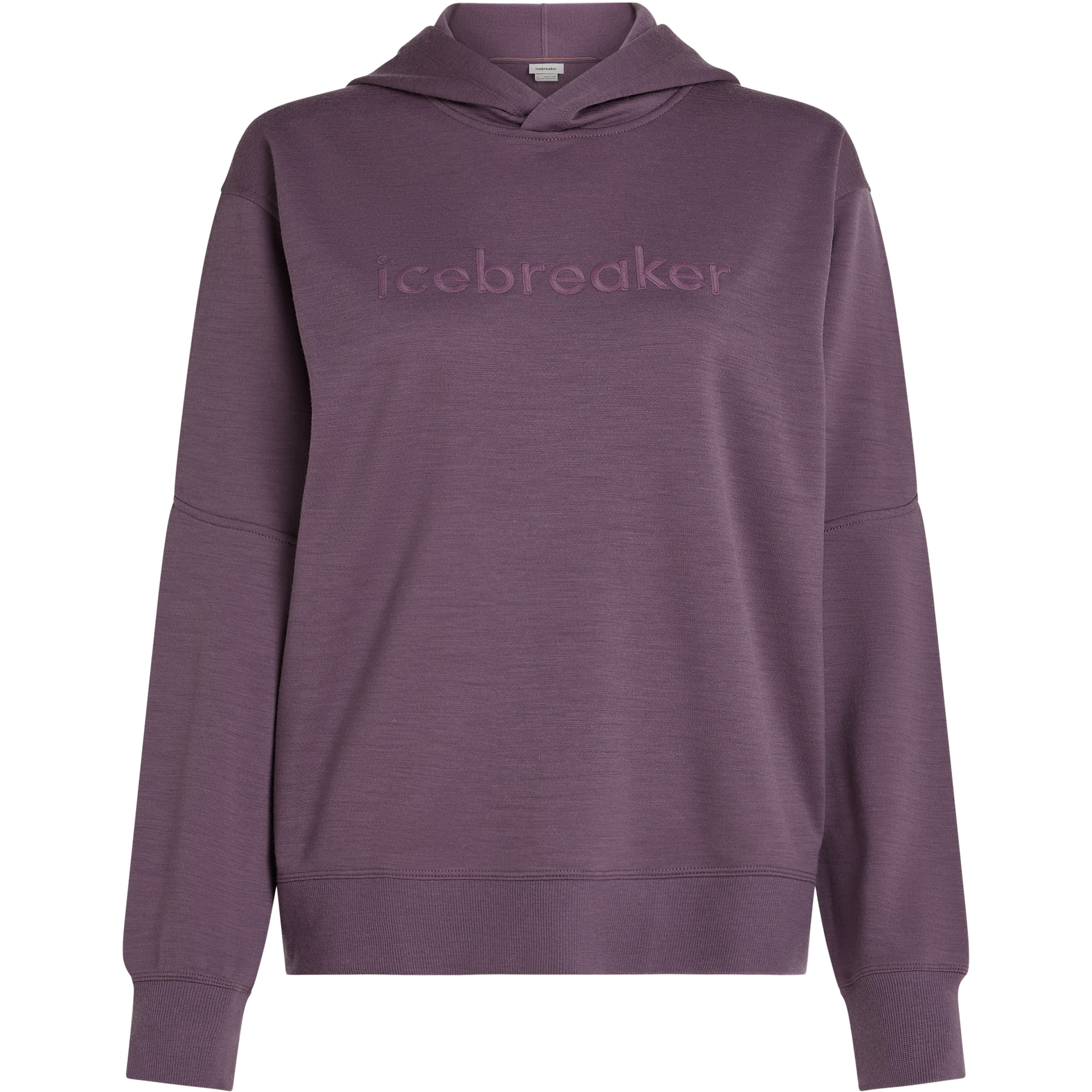Icebreaker 360 RealFleece Elemental Damen Hoodies lila Größe M Lifestyle Hautfreundlich Merinowolle