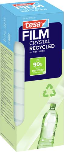 Tesa ECO & CRYSTAL 59044-00000-00 tesafilm tesafilm Eco & Crystal Transparent (L x B) 33m x 19mm 8St.