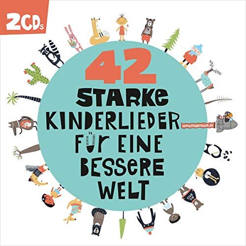 Various - 42 Starke Kinderlieder Für Eine Bessere Welt - Preis vom 17.10.2026 19:25:27 h
