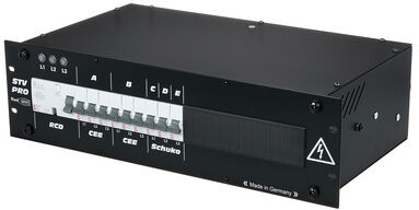 RiedConn Power Distributor STV32/002-3 Noir