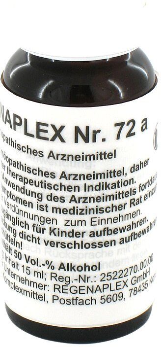 Regenaplex Nummer 72 a Tropfen 15ml