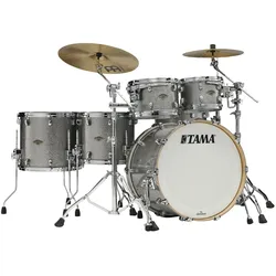 Tama Starclassic Walnut/Birch WBR52RZS-SSS 5 Pcs. Smoked Silver Sparkle - Schlagzeug
