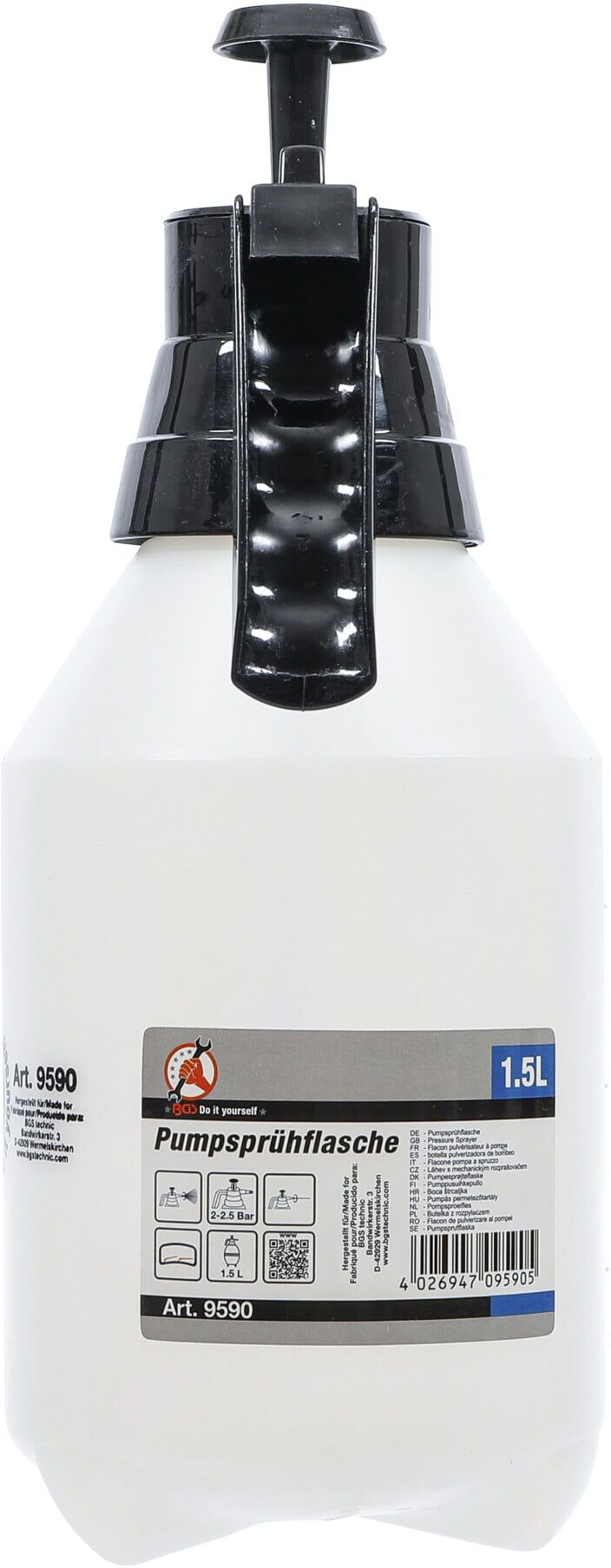 BGS Do it yourself Pumpsprühflasche 9590, 1,5 l)