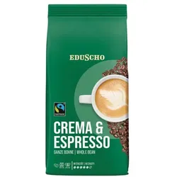 Eduscho Kaffeebohnen »Crema & Espresso« 1kg braun