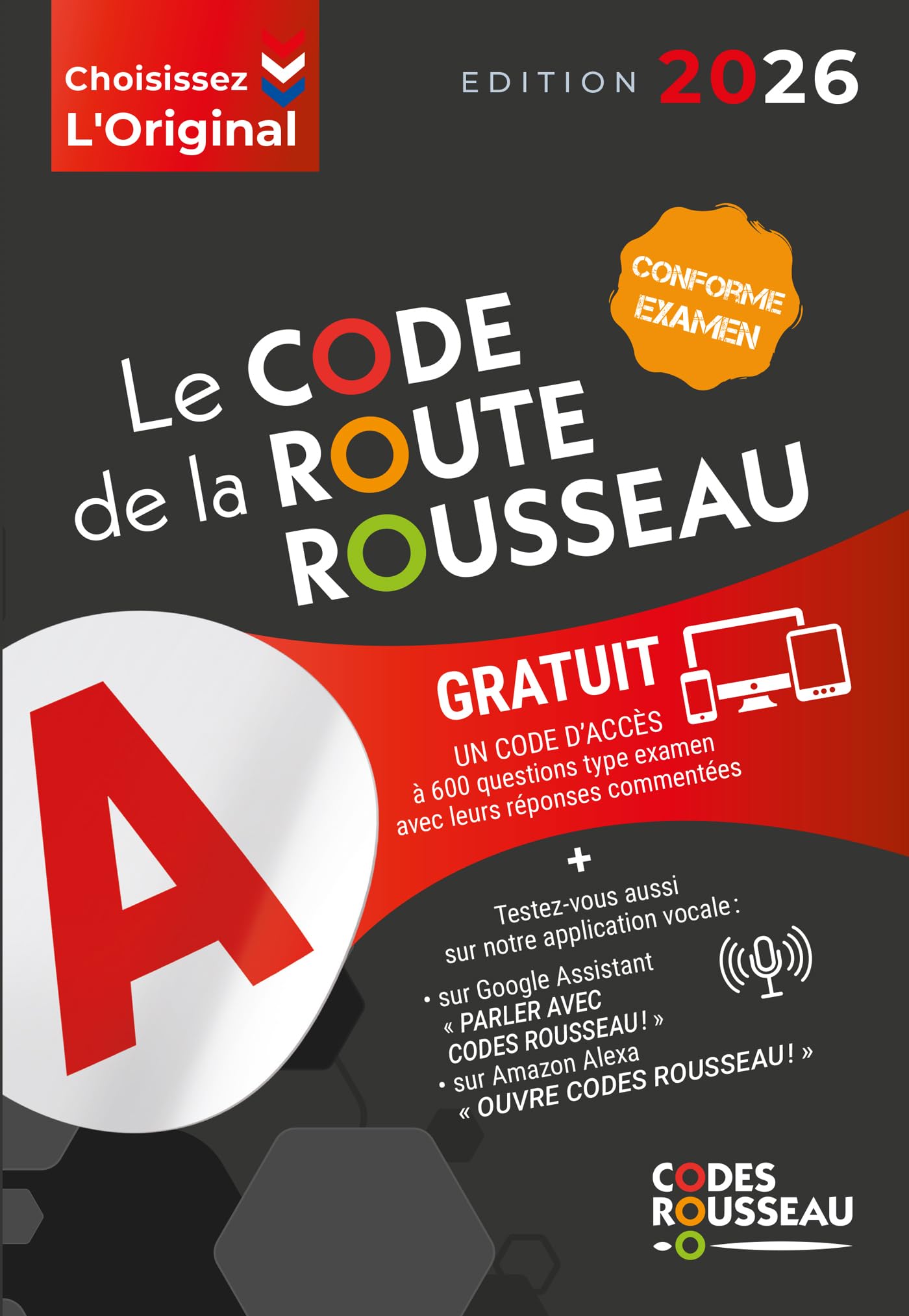 Le code de la route Rousseau : 2026 : conforme examen - Preis vom 13.10.2026 19:28:25 h