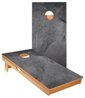 Skip's Garage Black Stone Cornhole Boards