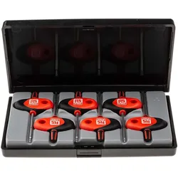 RS PRO, Sechskantschlüssel, Schraubendreher-Satz TORX 6-teilig