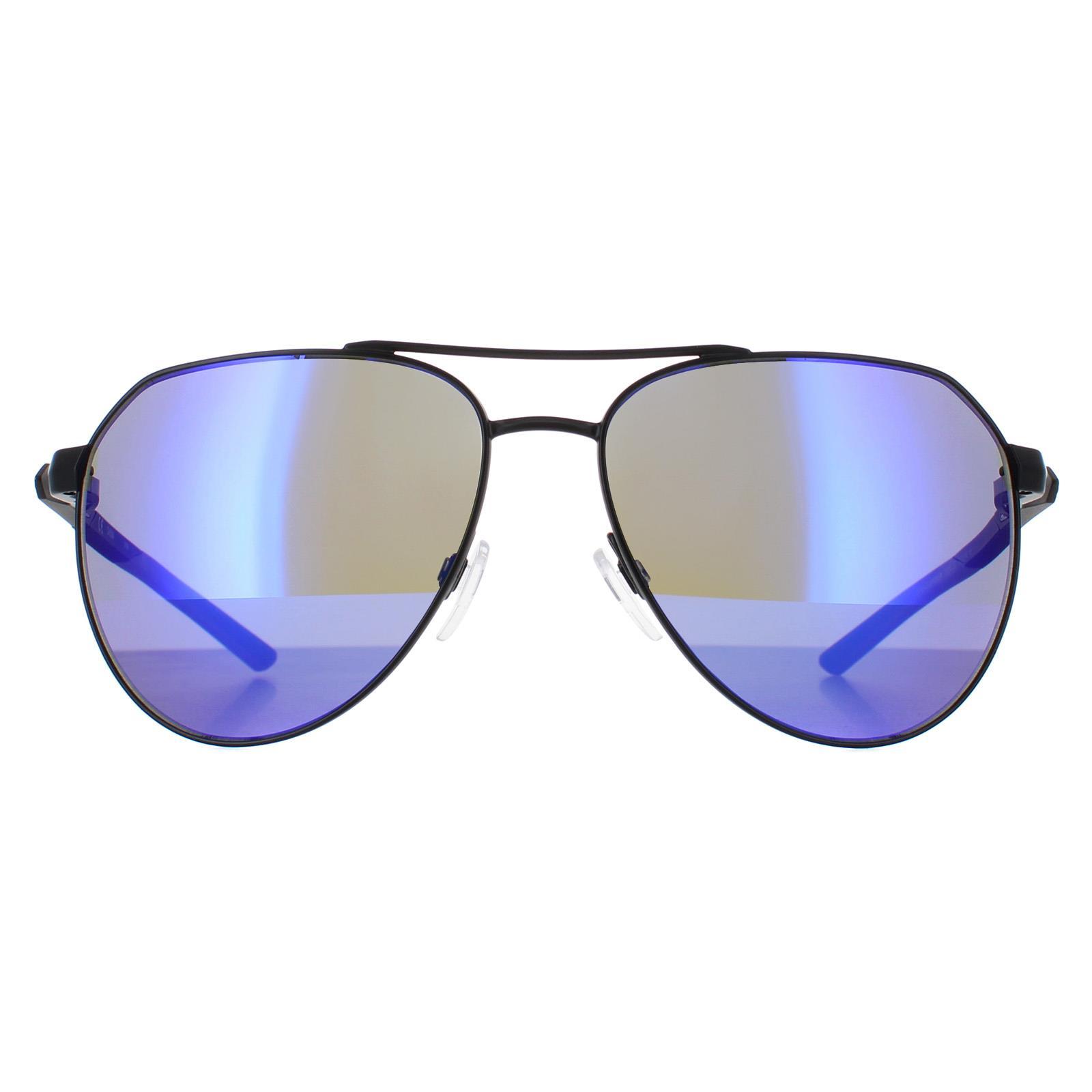 Nike Aviator Unisex Satin Schwarz Blau Ultraviolett Club Neun M DQ0924
