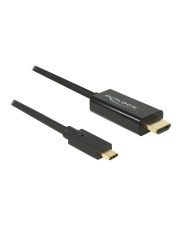 Delock Externer Videoadapter Parade PS171 USB-C HDMI Schwarz (85258)