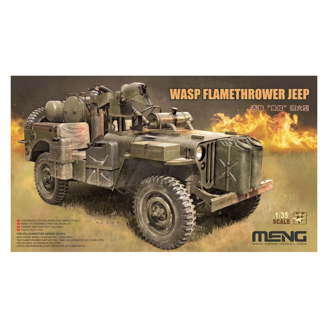 Meng-Model WASP Flamethrower Jeep (VS-012)