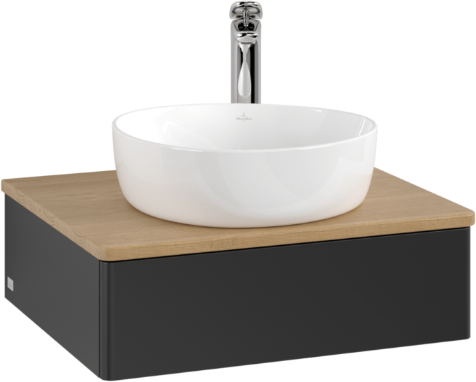 Villeroy und Boch Villeroy & Boch Antao Waschtischunterschrank 600x190x500mm L07051PD mit Beleuchtung FK/AP: PD/1