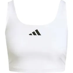 ADIDAS Damen Top Power Light Support BH Tank, Größe XXS in Weiß Weiß