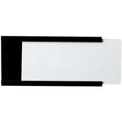 Legamaster Etikettenhalter magnetisch schwarz