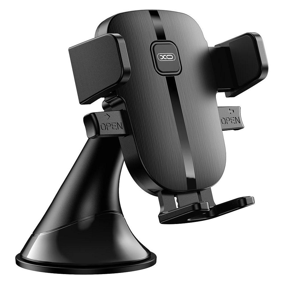 xO Autohalterung C120 schwarz mit Saugnapf (GSM170036)