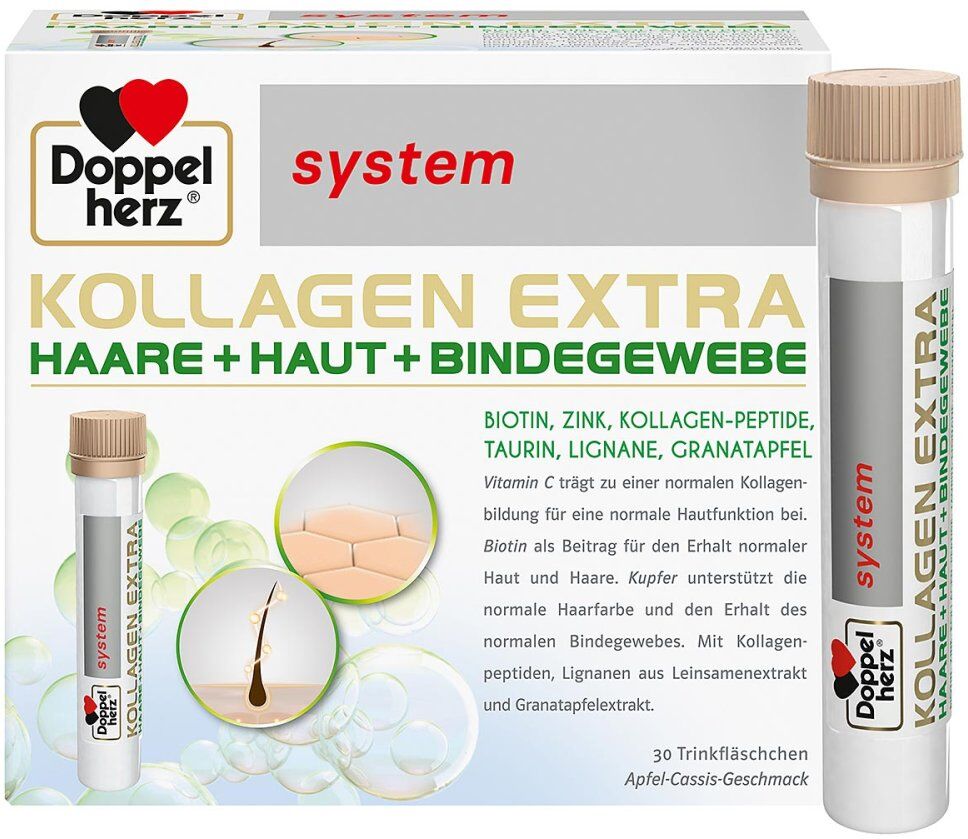 Doppelherz system Kollagen Extra  Haare + Haut + Bindegewebe 30stk