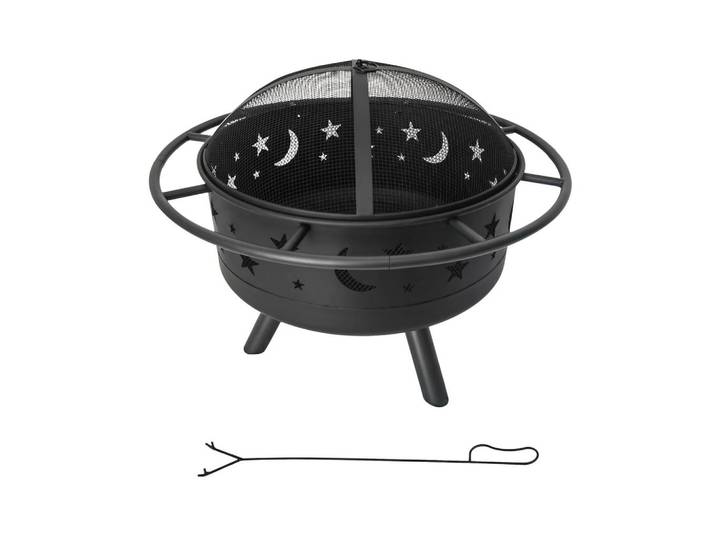 FEUERKORB FEUERSTELLE MIT FUNKENSCHUTZ