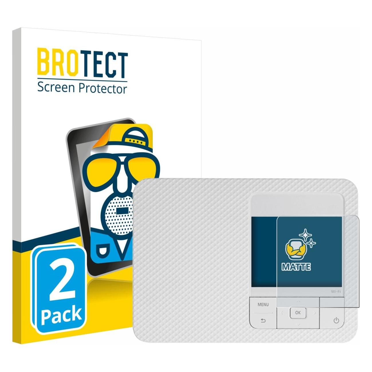 Brotect Entspiegelungsfolie für Canon Selphy CP1500 Mini Displayschutz Displayschutzfolie Folie Matt (1961386)