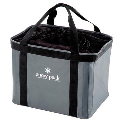 Snow Peak - Gear Container - Aufbewahrungsbox grau/schwarz