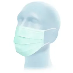 Suavel® Protec OP-Maske Mundschutz mit elastischen Ohrschlaufen, blau, Typ II  1000 Stück