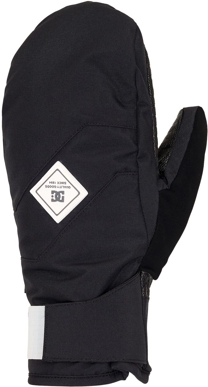Fäustlinge DC SHOES "Franchise", Damen, Gr. S, schwarz, Obermaterial: 100% Polyurethan., Handschuhe Fäustlinge