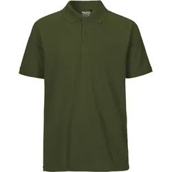 Neutral Herren Bio Piqué Polo O20080 military L