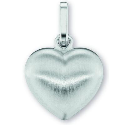 Kettenanhänger ONE ELEMENT "Herz Herz Anhänger aus 925 Silber", silber, Schmuckanhänger, Damen, Silber 925 (Sterlingsilber), Kettenanhänger, Ein Geschenk von Herzen – zart, elegant & voller Symbolik