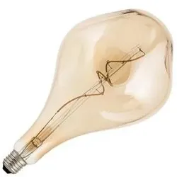 Bailey | LED Lampe Giant | Große Fassung E27 Dimmbar | 4W (ersetzt 16W) Gold