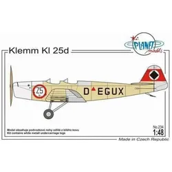 Planet Models Klemm Kl 25d