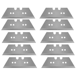 KREATOR KRT000400 Trapezklingen für Cuttermesser 10 Stück/Packung SK5