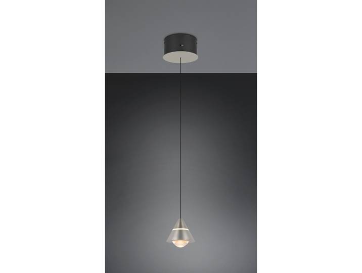 Design hanglamp Romeo enkel nikkel Trio - 337010107
