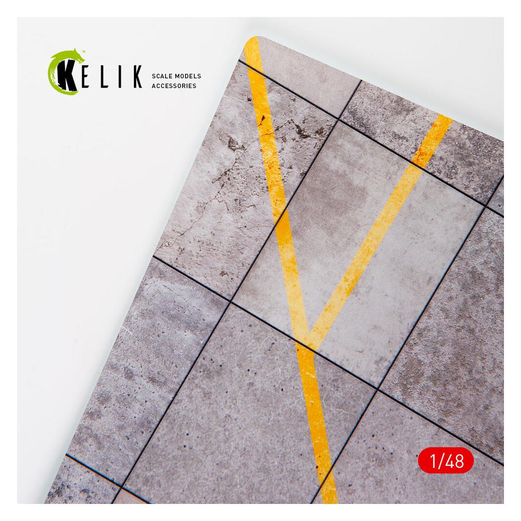 Kelik Spangdalem AirBase - 90-th - Acrylic 3 mm (410 x 270 mm) (410 g) (KS48012)