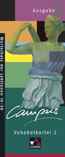 Christian Zitzl - Campus A / Vokabelkartei 2: Gesamtkurs Latein / Zu den Lektionen 16-30 - Preis vom 11.10.2026 15:43:13 h