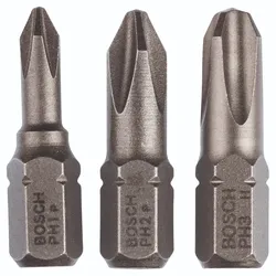 Bosch Schrauberbit-Set für Pozidriv-Kreuzschlitzschrauben (PZ), 3-tlg. - 2609255967