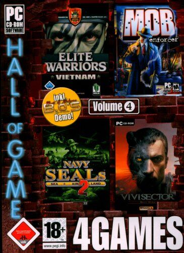 FIP Publishing GmbH - 4Games Vol. 4 (Elite Warriors Vietnam / Mob Enforcer / Navy Seals 2 / Vivisector) - Preis vom 13.10.2026 11:25:28 h