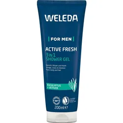 WELEDA for Men Active Fresh 3in1 Shower Gel 200 ml