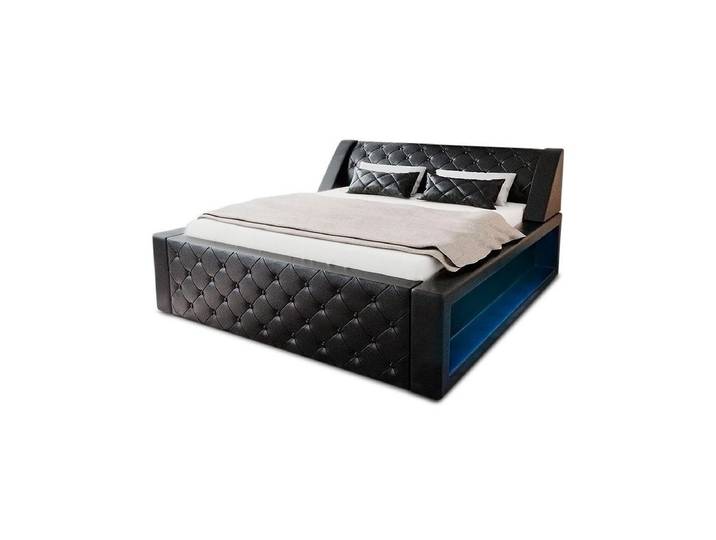 Sofa Dreams, Wasserbett Arezzo, Kunstleder, komplett, mit LED Beleuchtung, mit Sigma-K Keramik Heizsystem