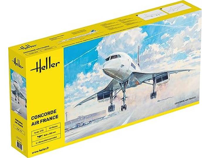 Heller Concorde AF - 1:72e